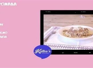 Μακαρονάδα από τα χεράκια της Κάτιας Ζυγούλη – Τρελαίνεται γι αυτήν ο Σάκης Ρουβάς