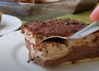 Η αμαρτία της γιαγιάς: Πεντανόστιμο γλυκό ψυγείου με μπισκότα, μπανάνες και ακόμη 3 υλικά