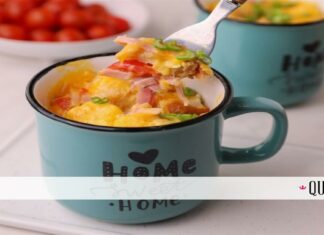 Λαχταριστή ομελέτα σε ποτήρι