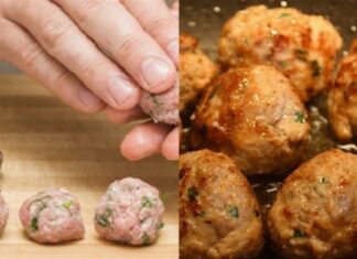 Αφράτα κεφτεδάκια τηγανητά: Το μυστικό για να μην κολλάει η ζύμη του κιμά στα χέρια σας
