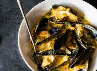 Μύδια σαγανάκι με μουστάρδα και λεμόνι – “Εγκεφαλικό” με την συνταγή της Αργυρώ Μπαρμπαρίγου