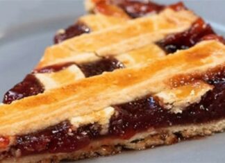 Βέφα Αλεξιάδου: Πάστα φλώρα με μαρμελάδα μήλο – κανέλα! Από τις πρώτες συνταγές της που έκαναν επιτυχία!