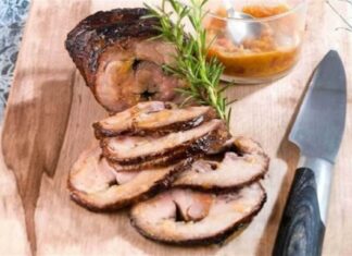 Χοιρινός λαιμός με πορτοκάλι στο φούρνο από την Αργυρώ Μπαρμπαρίγου – Σκέτο “λουκούμι”