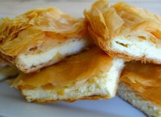 Τυρόπιτα με γιαούρτι και φέτα – Έτοιμη στη στιγμή