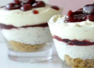 Πανεύκολο και οικονομικό γλυκό ψυγείου με γιαούρτι