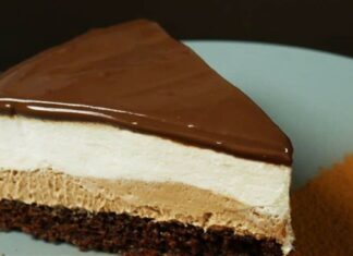 Σοκολατένιος «παράδεισος»: Γλυκό ψυγείου με 3 πλούσιες στρώσεις κρέμας έτοιμο σε 10′