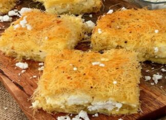 Λαχταριστή συνταγή για τυρόπιτα κιουνεφέ