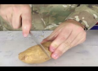 Άρχισε να κόβει μια πατάτα σε λεπτές φέτες…Το αποτέλεσμα; Εκπληκτικό