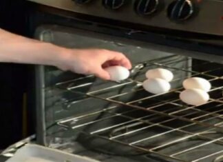 Βάζει αλουμινόχαρτο στον φούρνο και βάζει τα αυγά από πάνω – Θα τρέξετε να το κάνετε (Video)