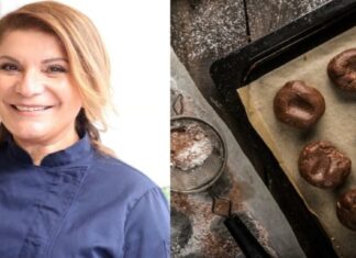 «Γλυκά» Χριστούγεννα από την Αργυρώ Μπαρμπαρίγου: Σοκολατένιοι κουραμπιέδες έτοιμοι στο πιτς φυτίλι