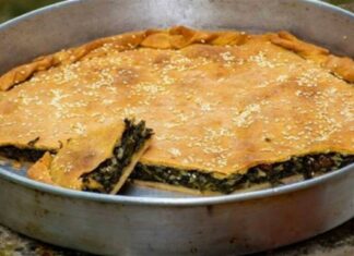 Γλυκιά σεφουκλωτή πίτα Νάξου με κανέλα από την Αργυρώ Μπαρμπαρίγου