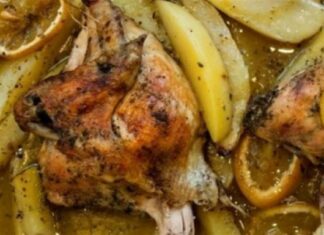 Κοτόπουλο στο φούρνο για τους καλοφαγάδες – Το μυστικό της Βέφας Αλεξιάδου στο λεμόνι