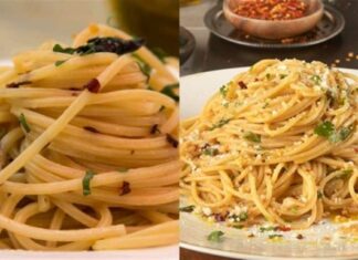 Έτοιμη σε 10′: Μακαρόνια με ελαιόλαδο, σκόρδο και 2 ακόμα υλικά