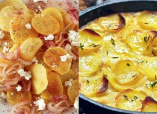 «Μερακλήδικες» πατάτες: Η λαχταριστή συνταγή με φέτα και κρεμμύδι στον τηγάνι που θα σας «ξεμυαλίσει»