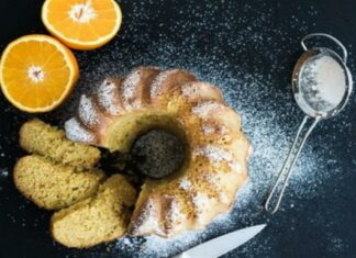 Νηστίσιμο κέικ με πορτοκάλι και κανέλα από την Αργυρώ Μπαρμπαρίγου