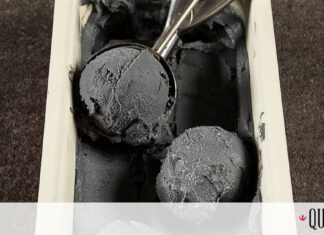 Άκης Πετρετζίκης: Μαύρο vegan παγωτό καρύδας