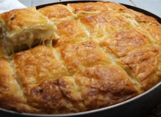 Πιο οικονομική δε γίνεται: Τυρόπιτα με κίτρινο τυρί και ακόμη 3 υλικά – Έτοιμη σε 20 λεπτά