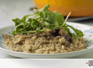 Σήμερα φτιάχνουμε ριζότο μανιταριών