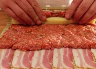 Τύλιξε κασέρι και κιμά μέσα σε φέτες μπέικον…Το αποτέλεσμα; Δεν πάει το μυαλό σας