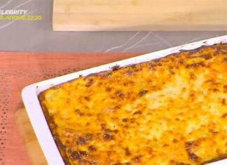 Συνταγή για παστίτσιο με ριγκατόνι και κιμά μοσχαριού