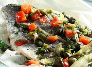 Τσιπούρα στο φούρνο από την Μπαρμπαρίγου