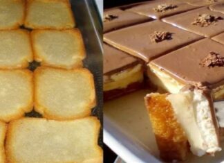 Πανεύκολο γλυκό ψυγείου με φρυγανιές και κρέμα: Νόστιμο και οικονομικό χωρίς καθόλου κόπο