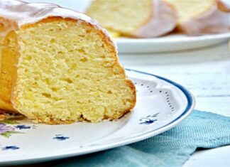 Εύκολο κέικ λεμονιού με ελαιόλαδο