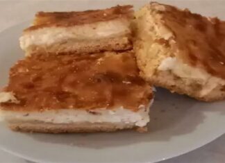 Τυρόπιτα ξεσκέπαστη με μπεσαμέλ