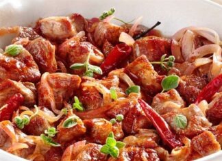 Χοιρινή τηγανιά σε 15 λεπτά από την Αργυρώ