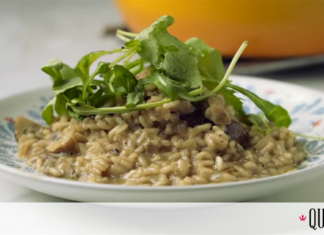 Σήμερα φτιάχνουμε ριζότο μανιταριών