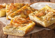 Ότι πρέπει για τη λιγούρα: Αρωματική τυρόπιτα χωρίς φύλλο με χαμηλά λιπαρά και φρέσκα μυρωδικά – Έτοιμη σε χρόνο ντε τε