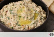 Λιβανέζικη μελιτζανοσαλάτα (Baba ganoush)