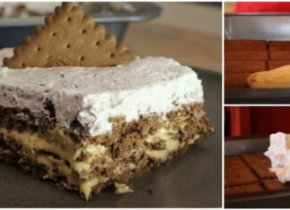 Το Πιο Νόστιμο Γλυκό Ψυγείου, με 4 μόνο Υλικά, έτοιμο σε 15 Λεπτά