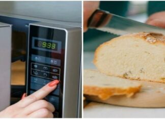 Βάζει στο φούρνο μικροκυμάτων μια φέτα ψωμί κι ένα ποτήρι νερό – Μόλις δείτε το λόγο θα εκπλαγείτε