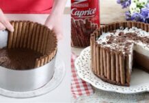 Αφράτη και σοκολατένια φωλιά από caprice που γίνεται πανεύκολα και θα λατρέψουν μικροί και μεγάλοι