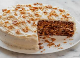 Κρύο carrot cake: Το μυστικό είναι η μπόλικη κανέλα!