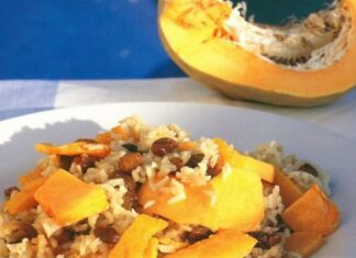 Σκέτη νοστιμιά – Ζουμερό κολοκυθόριζο στον φούρνο από την Αργυρώ Μπαρμπαρίγου