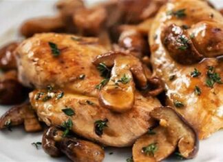 Βγαλμένο από όνειρο: Η καλύτερη συνταγή για κοτόπουλο κρασάτο με μανιτάρια
