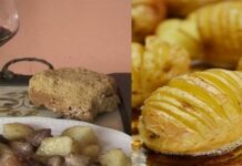 Αυτή την κρητική συνταγή θα τη λατρέψεις – Πατάτες οφτές, γεμιστές με τυριά