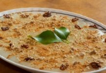 Μαεριά με κανέλα από την Κω – Κρεμώδες παραδοσιακό γλυκό από τα χεράκια της Αργυρώ Μπαρμπαρίγου