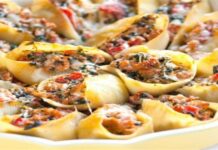 Προτότυπα μακαρόνια γεμιστά με κοτόπουλο και τυρί: Χορταστικός συνδυασμός!