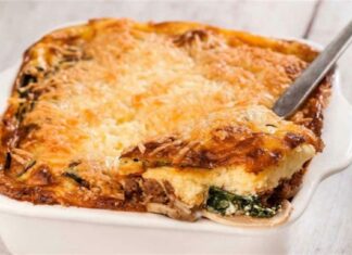 Ο μουσακάς… αλλιώς – Με ρύζι, μανιτάρια και κρέμα μπεσαμέλ “κόλαση”