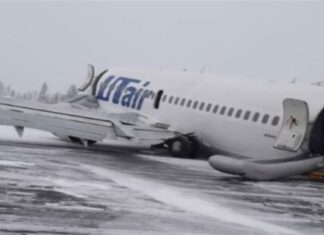 Προσγείωση θρίλερ στη Σιβηρία: Αεροσκάφος κατέληξε σε περιοχή γεμάτη χιόνια! (video)