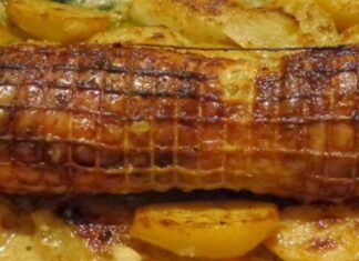 Η καλύτερη συνταγή για ρολό κοτόπουλο με πατάτες στο φούρνο – Θα λιώνει στο στόμα!