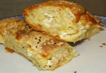 Τυρόπιτα ρολό με φύλλο κρούστας!