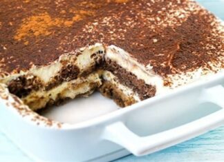 Για τους λάτρεις του καφέ – Παγωμένο τιραμισού που “λιώνει” στο στόμα