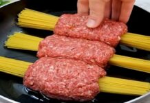 Τύλιξε τα μακαρόνια με κιμά και τα έβαλε στο τηγάνι – Μετά ακολούθησε η “κόλαση” (video)