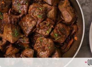 Συκωτάκια με καραμελωμένα κρεμμύδια