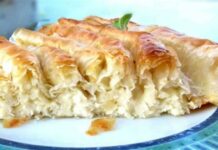 Αφράτη τυρόπιτα με γιαούρτι και χωρίς φύλλο με 6 υλικά! Θα γλείφετε τα δάχτυλά σας