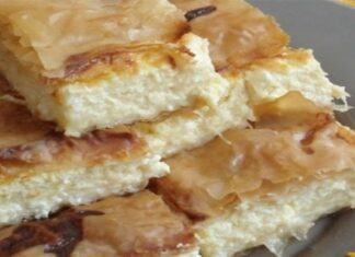 Αναποδογυριστή τυρόπιτα: Αφράτη και τραγανή με πλούσια γέμιση τυριού